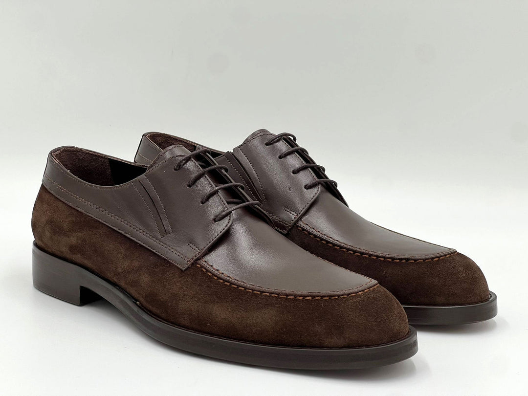 C Collection Leather Oxford - Brown