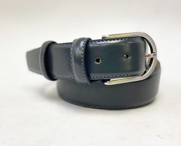 C Collection Leather Loafer - Black