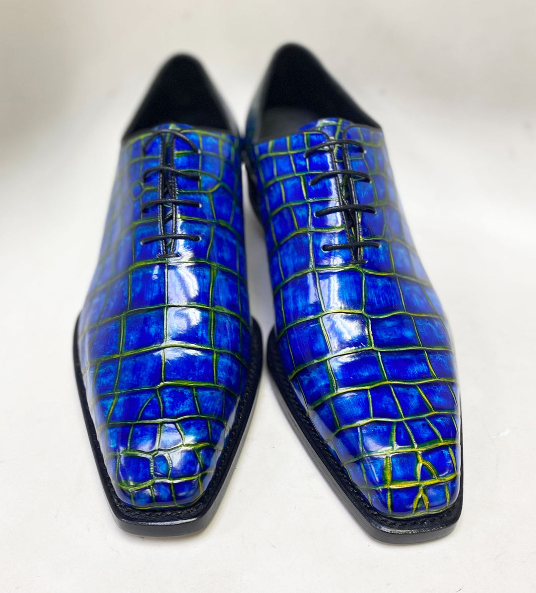 Maurice Brooklyn Alligator Oxford - Cognac