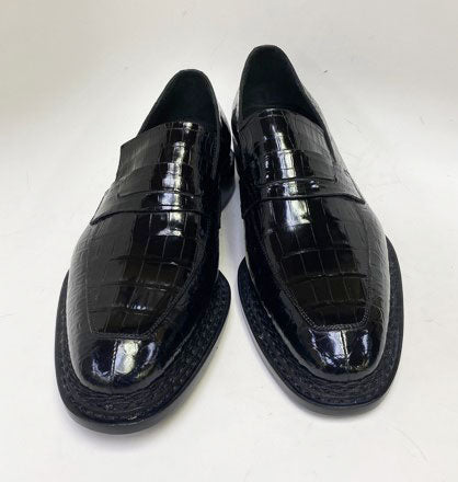 Maurice Hero Alligator Shoe Black