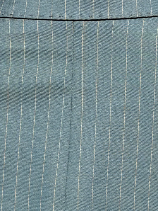 BlackCowboyBrand Cool Pacific (Blue) Double Breasted Super 220 Wool Suit with Double Vents