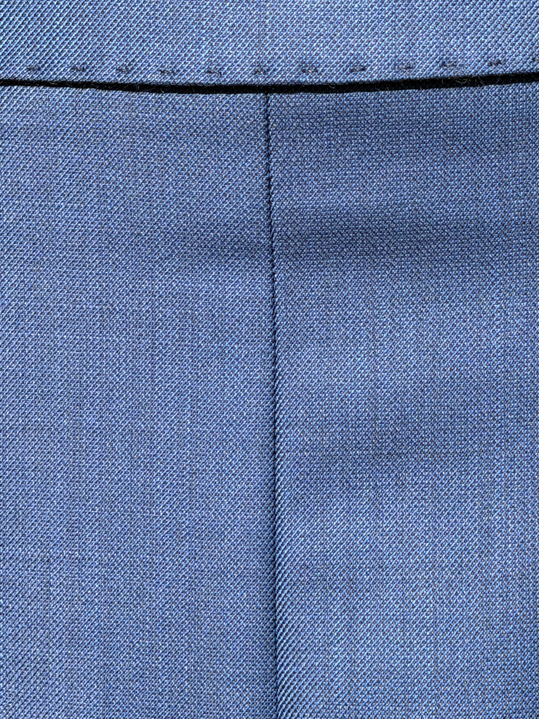 BlackCowboyBrand Blue Emozione Single Breasted Super 220 Wool Suit with Single Vent