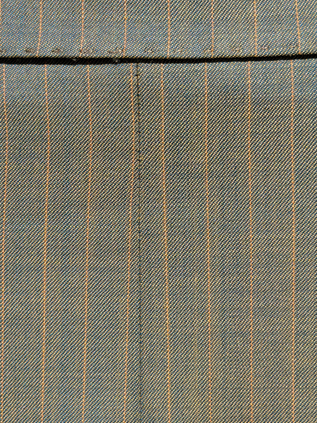 BlackCowboyBrand Oceanic Rock with Gold Pin Stripe Double Breasted Super 220 Wool Suit with Double Vents
