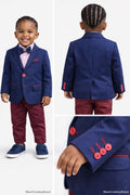 Blue Emozione & Crimson Tide Sport Ensemble
